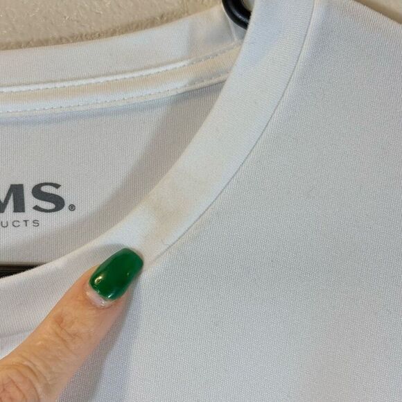 Simms Fly Fishing UPF 50+ Trout Tech White Tee T-Shirt Men’s XXL - Picture 2 of 9